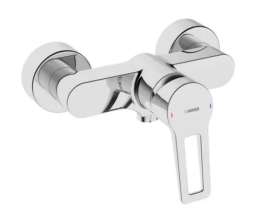 HANSA Einhebelmischer Brausebatterie HANSATWIST 0967 Bügelhebel DN15 Chrom, 09670185, Artikel in Kategorie